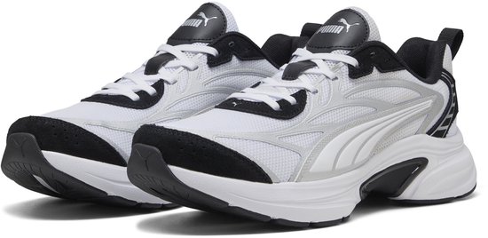 PUMA Softride Escalate Unisex Sneakers - Puma White-Puma Silver-Puma Black