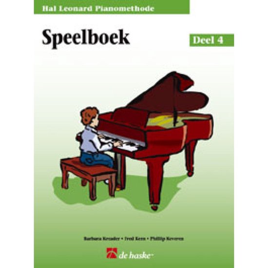 Speelboek De Hal Leonard Piano Methode 4 - cover