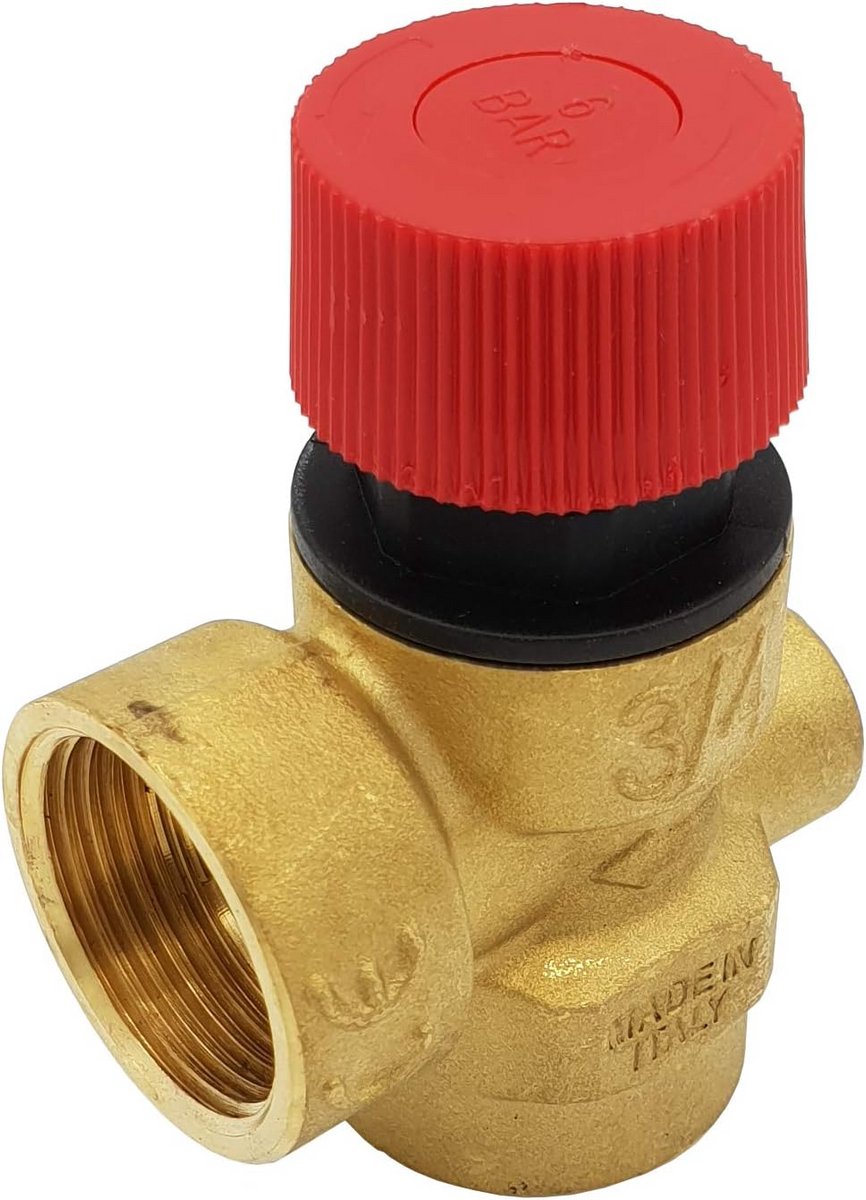 Veiligheidsventiel 1/2 Inch Vrouwelijk - Drukbegrenzer 1.5 Bar