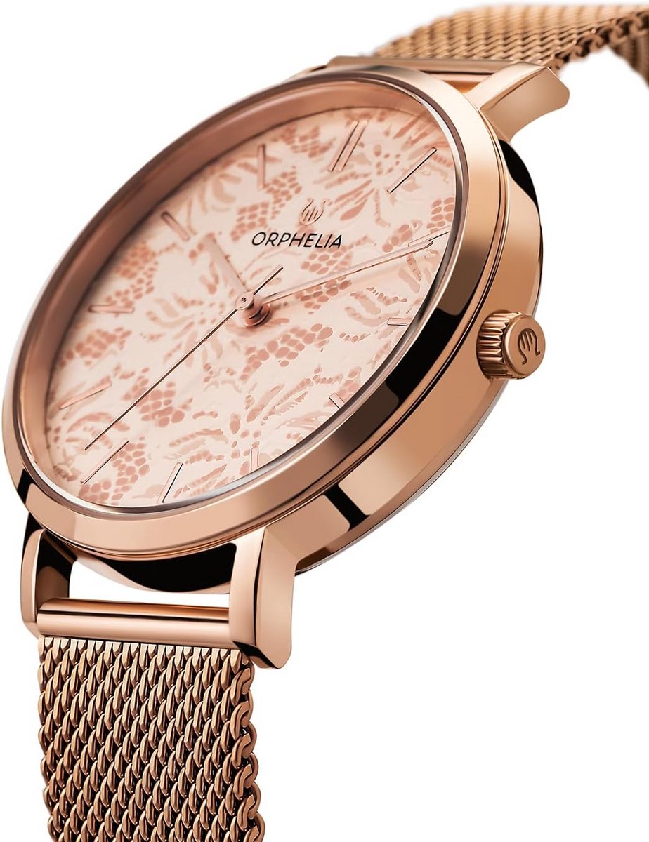 Dames Analoog Horloge met Mesh RVS Armband