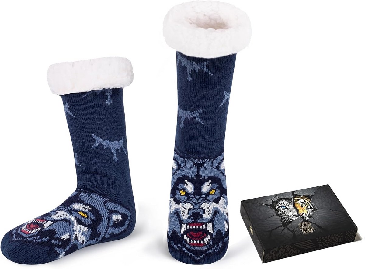 Warme Antislip Sokken met Sherpa Voering als Cadeau voor Mannen