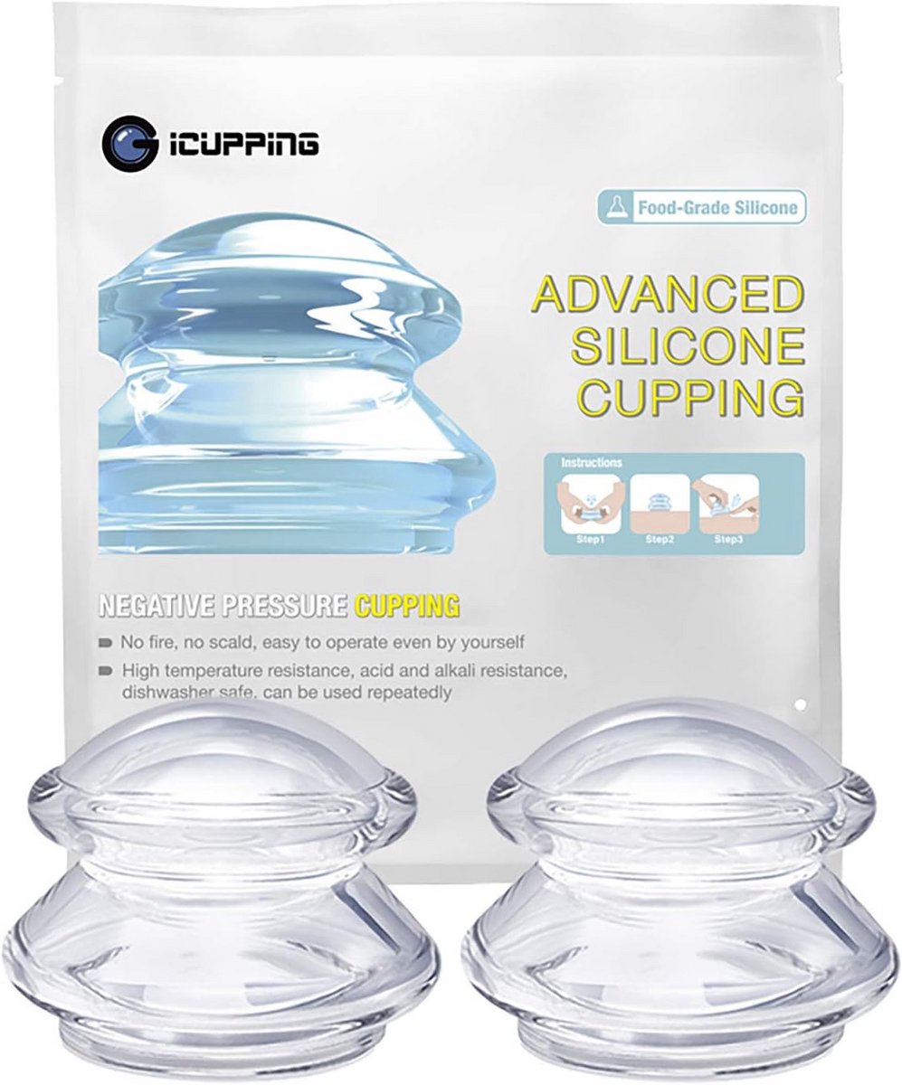 Siliconen Cupping Set voor Chinese Cupping en Lichaamsmassage Therapie