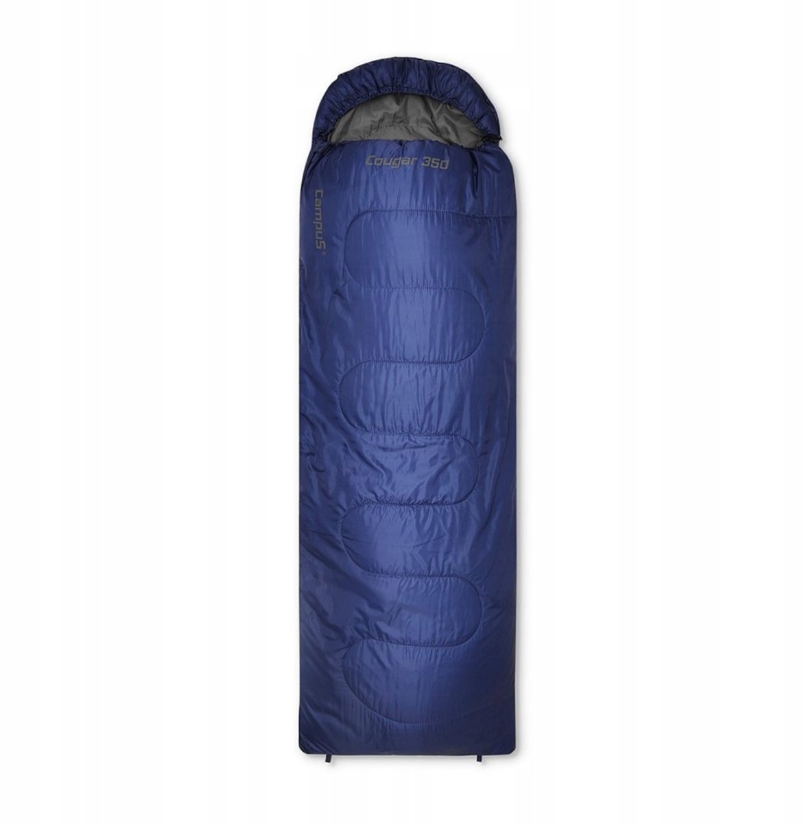 Campus Cougar 350 Slaapzak - Blauw - Linkse Rits - Kamperen