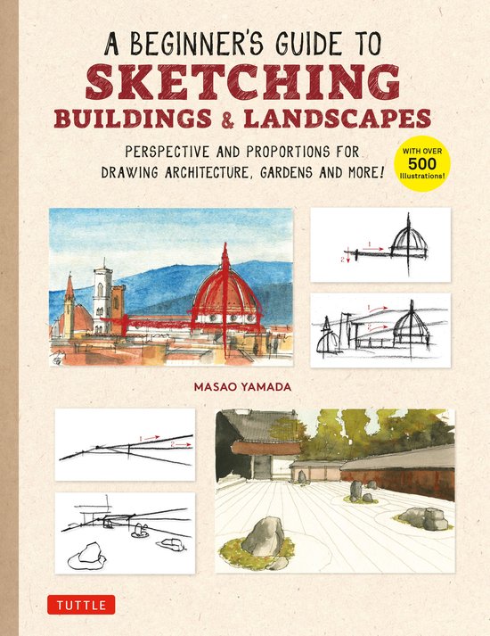 Beginner's Guide to Sketching Buildings & Landscapes - cover