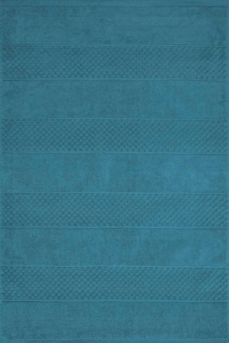 Jessi Katoenen Badmat 60x90 cm - Turkoois