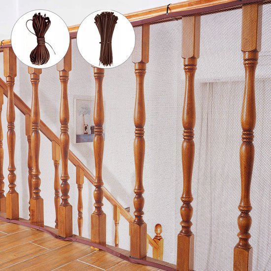 Gaas Van Roestvrij Staaldraad Hek Draad Roestvrij Staal Touw Net Roestvrij Staaldraad voor Balkon En Trap ALFAAL (Color : 5cm mesh, Size : 1x10m