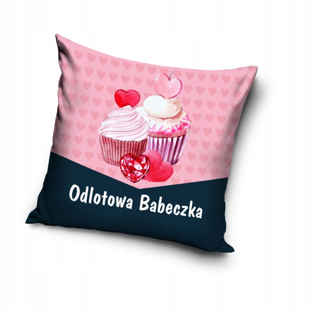 Kussenhoes Cupcake 40x40 cm - Leuk Cadeau
