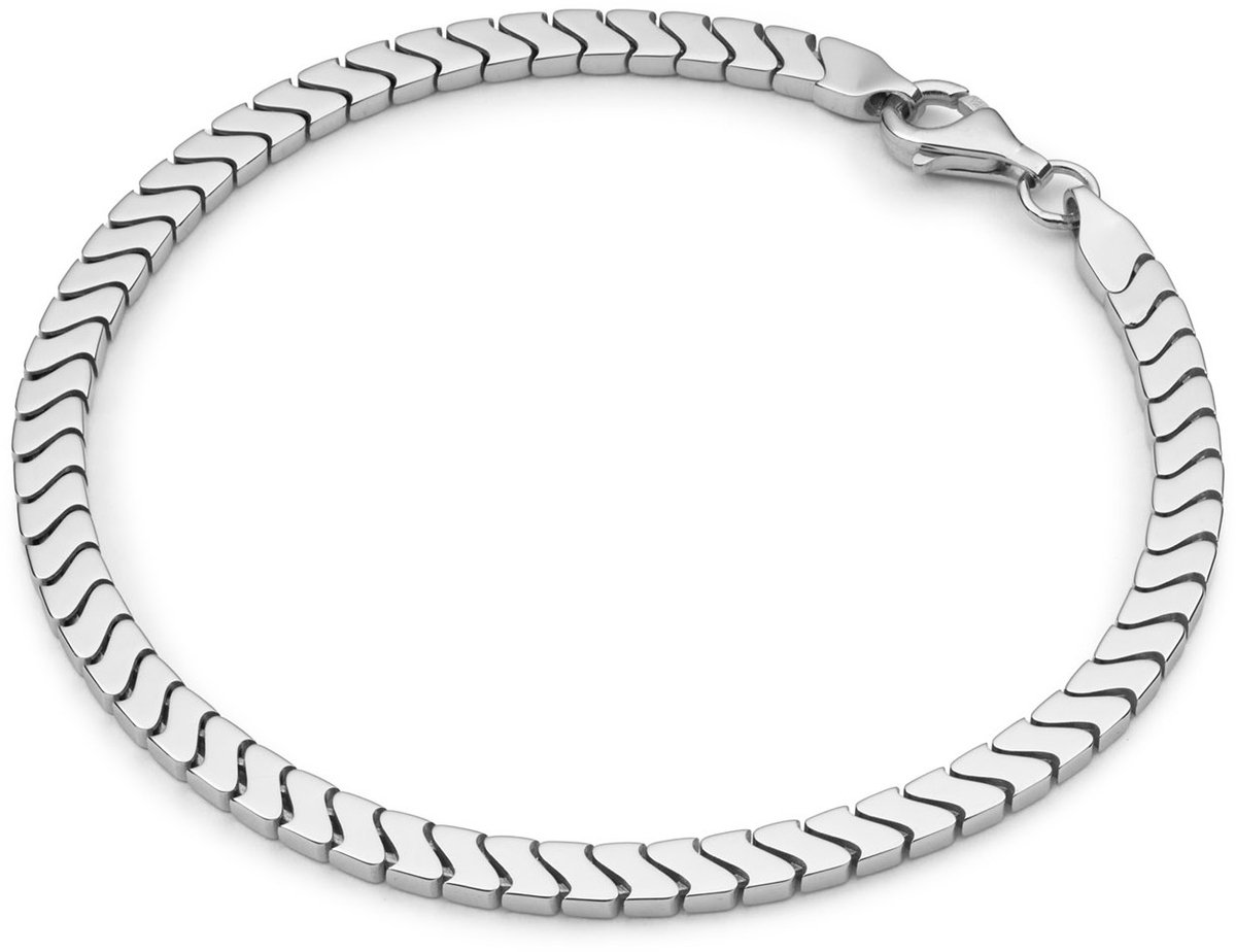 Glow 104.0986.19 Unisex Armband - Schakelarmband