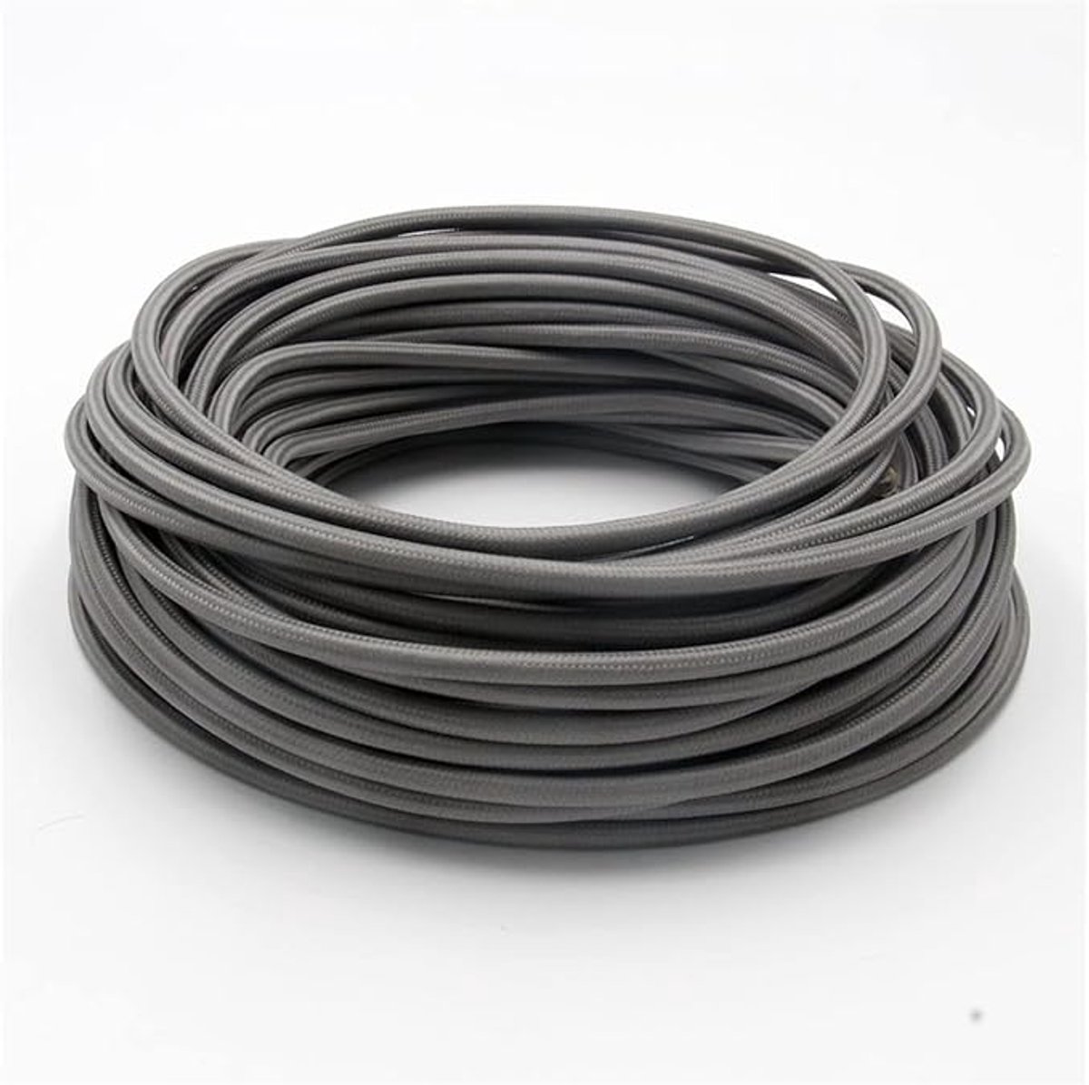 Elastische Rubberen Koord 6mm x 10m - Zilverkleurig