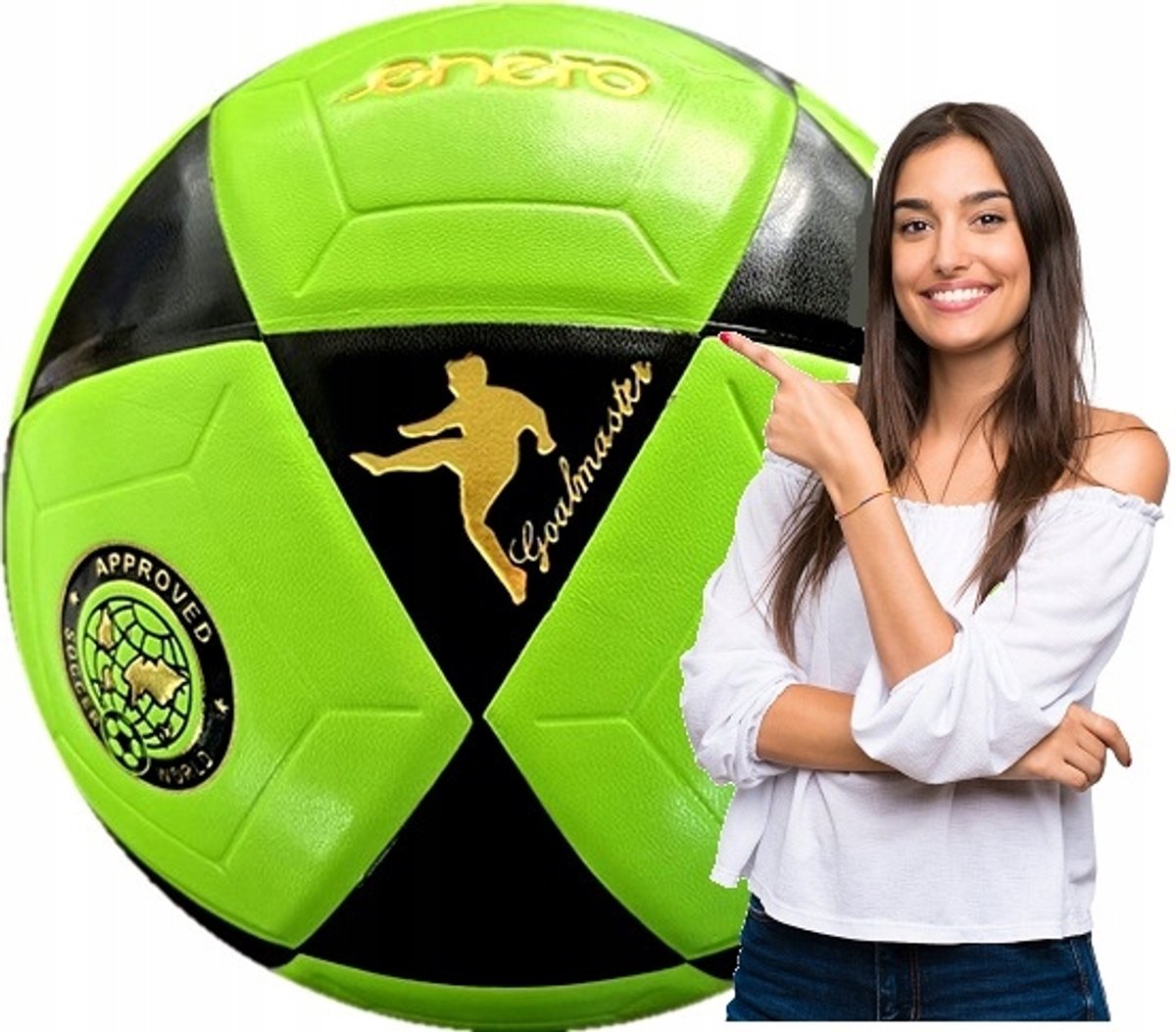 Enero Team Voetbal Maat 5 - Officiële Grootte, Duurzaam & Waterdicht