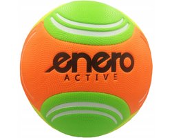 Enero Strandvoetbal Maat 5 - Oranje/Groen, Lichtgewicht