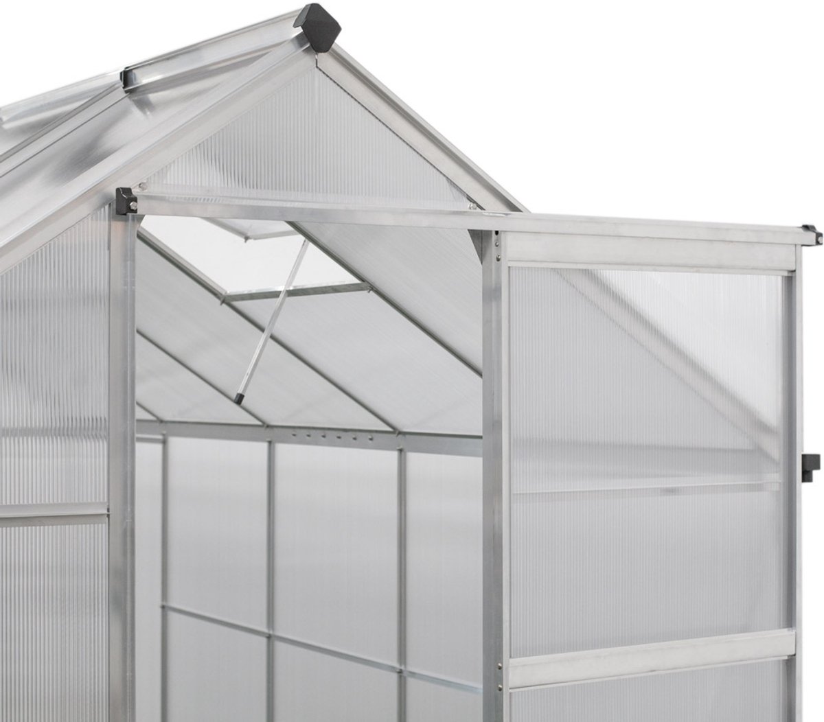 Westmann Greenhouse Flora 68 - 252 x 192 x 201 cm - Silver