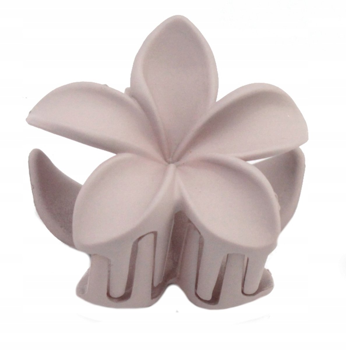 Kleine Hawaiianaanse Haarclip met Bloem - 4 cm