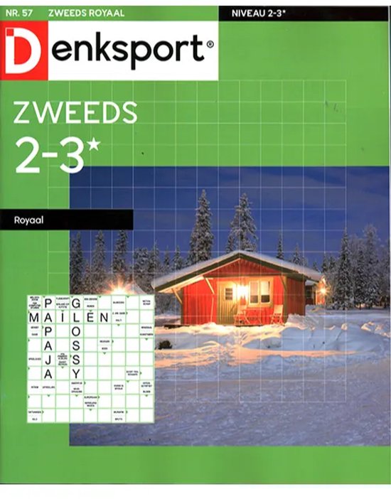 Denksport Zweeds Royaal 2-3 sterren - 57 2025