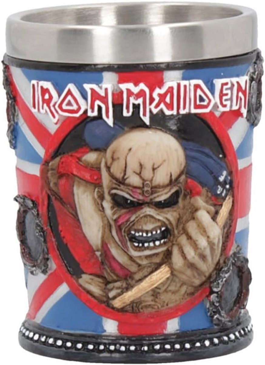 Gothic Shot Glass 7cm met RVS Inleg - Alternatieve Cadeaus voor Rockliefhebbers