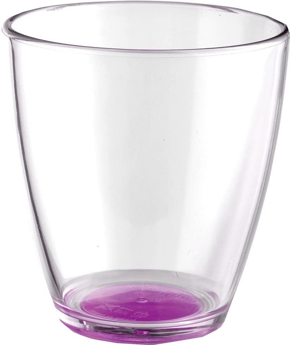 Set van 4 antislip drinkglazen in diverse kleuren