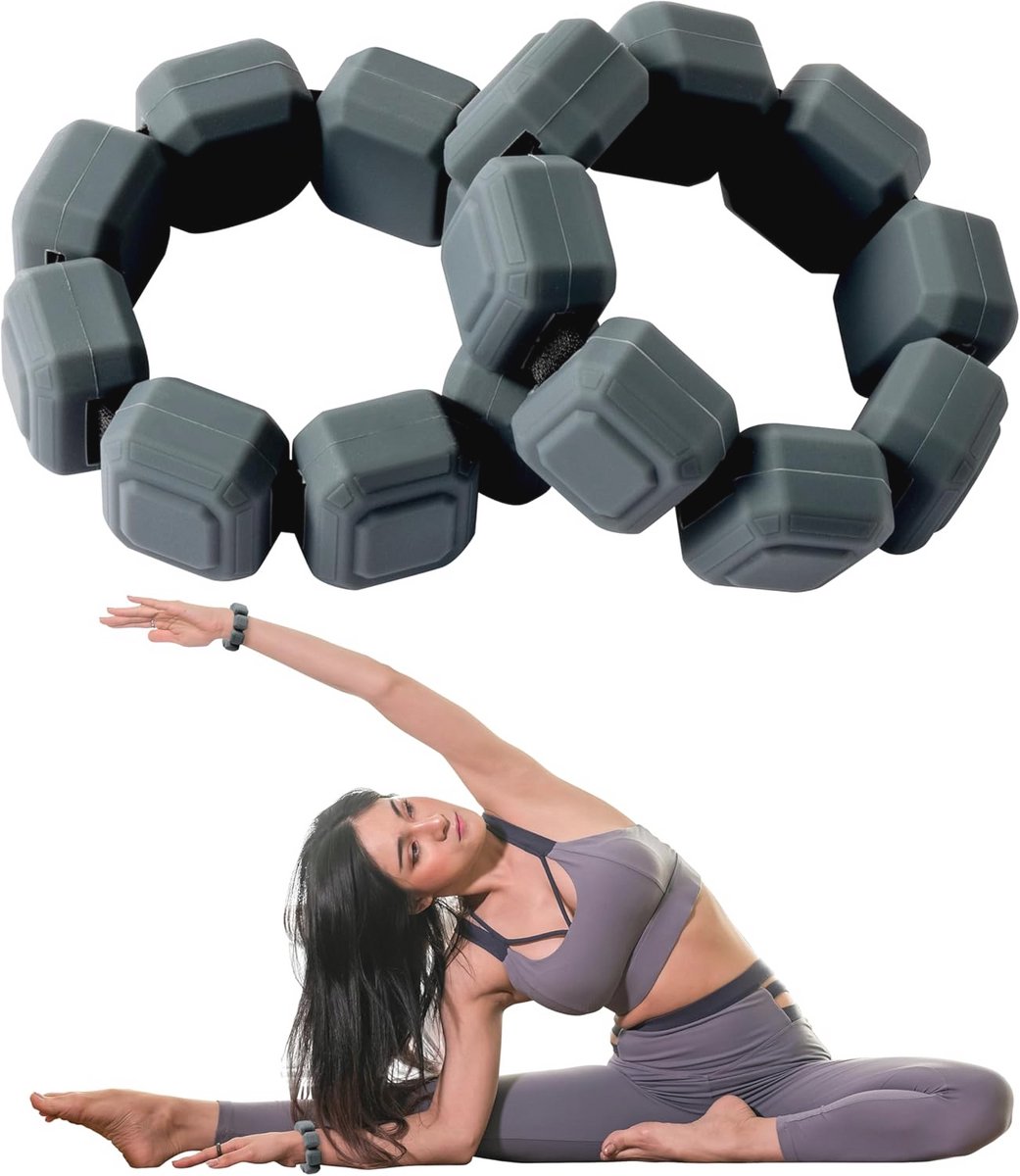 Draagbare Pols Enkelgewichten voor Dames - Set van 2 (0,1 kg) Siliconen Workout Gewichten