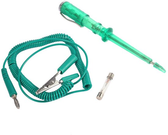 Auto Tester Voor DC Voltage 6V 12V 24V Met Lichtpen Bol auto-tester-voor-dc-voltage-6v-12v-24v-met-lichtpen-bol