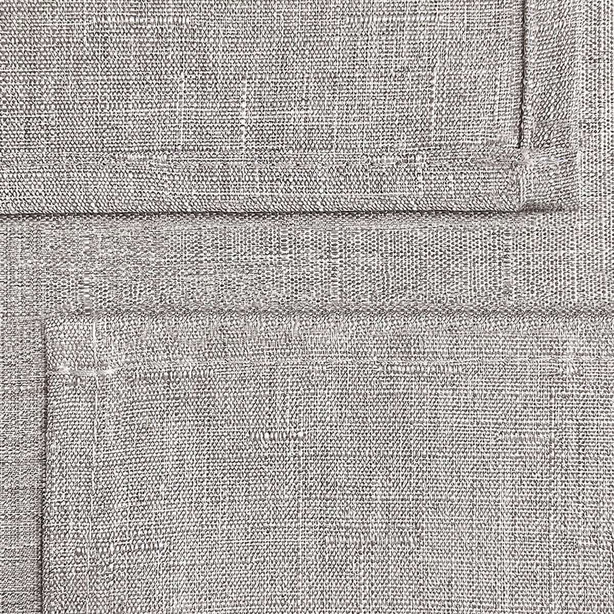 Modern ovalen tafelkleed met vlekbescherming - 140 x 180 cm, grijs
