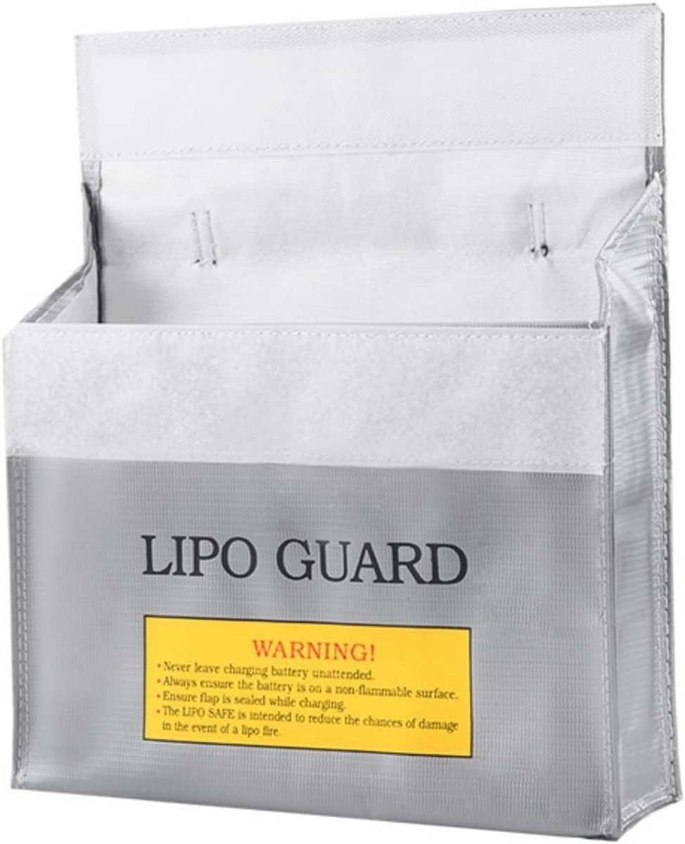 Veiligheids Lipo Tas voor Accu-opslag en Opladen - Brandvertragend en Explosiebestendig