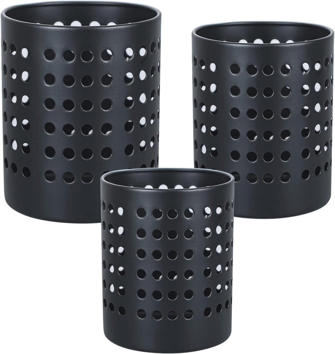 Set van 3 RVS Bestekhouders - Functionele Organizer voor Keuken en Eetkamer