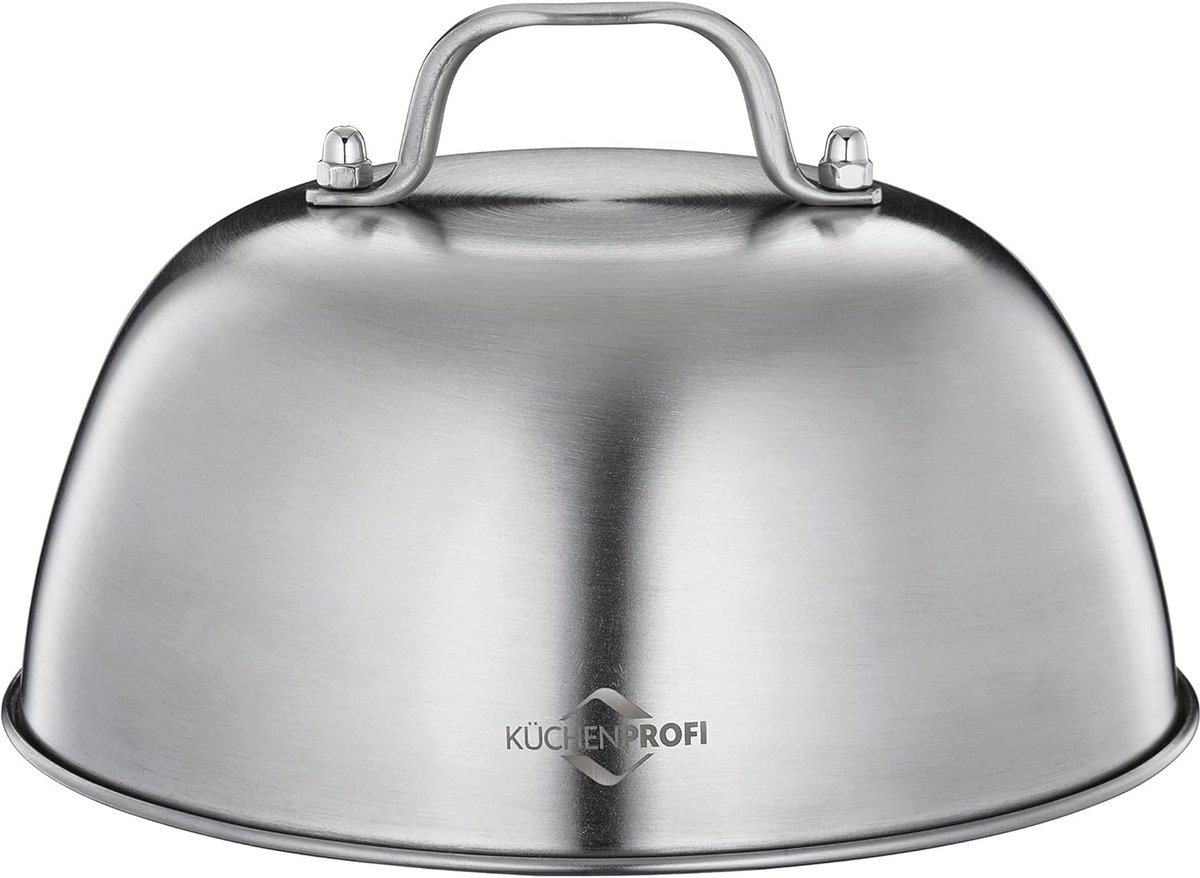Roestvrijstalen BBQ Burgerbel - Barbecueaccessoires voor Koken en Warmhouden