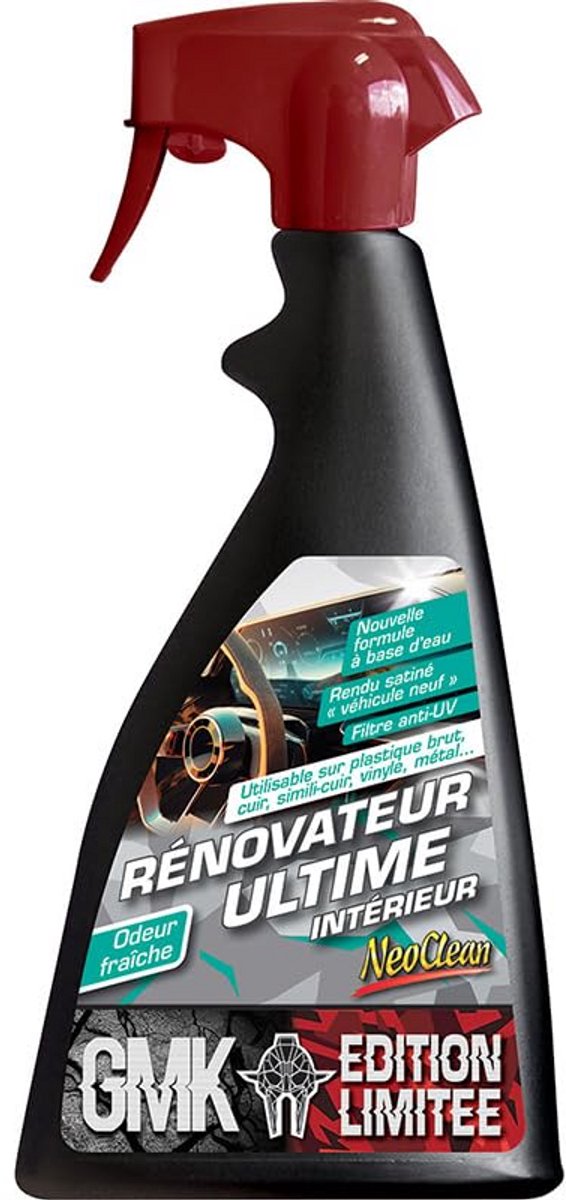 Ultieme Interieurrenovator voor Kunststof, Leer en Vinyl - 500 ml met UV-Bescherming