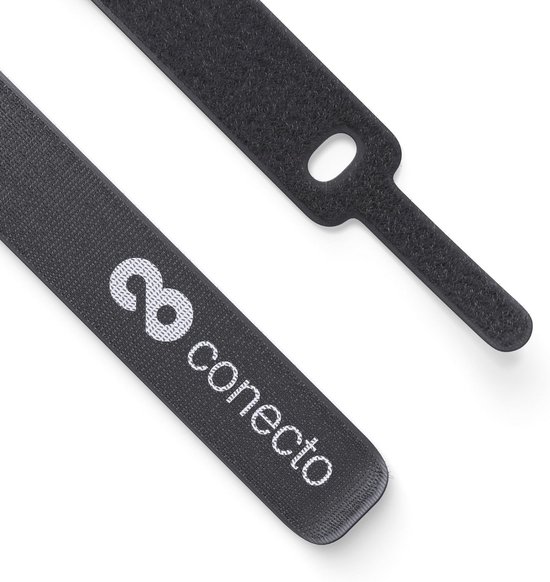 HUAZIZ Kabelbanden, 6 rollen, kabelbinders, herbruikbare band, kabelbinders, bevestigingsband, klittenband, organizer voor touwen en elektrische kabels, 6 kleuren