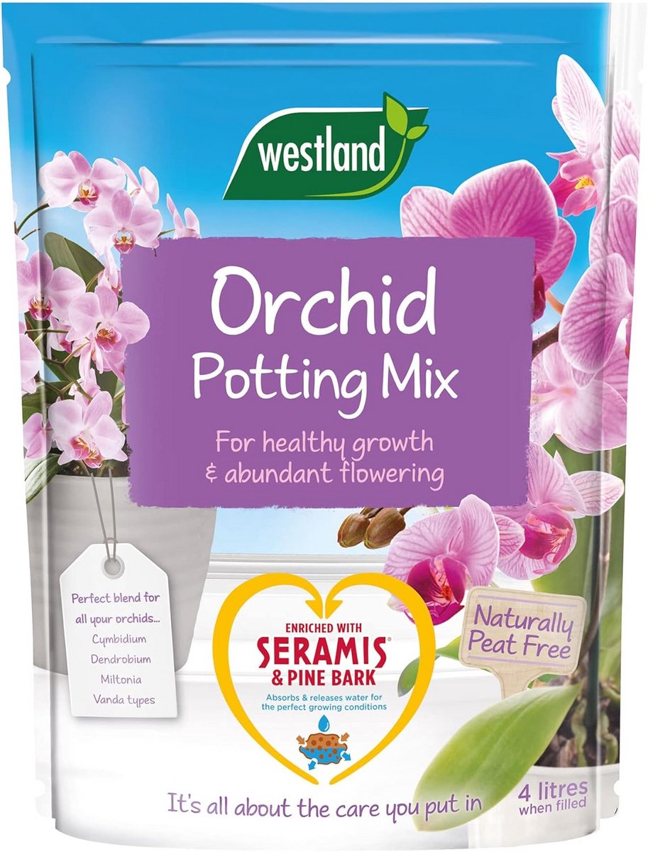Speciale Orchidee Potgrond Mix met Seramis voor Betere Wortelgroei