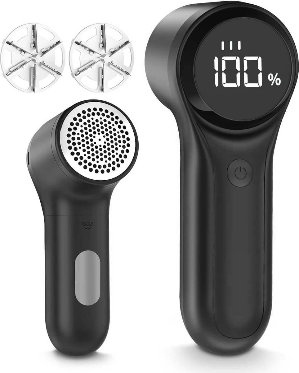 Oplaadbare Lint Remover en Pluisverwijderaar voor Kleding met 3 Snelheden en LED Display