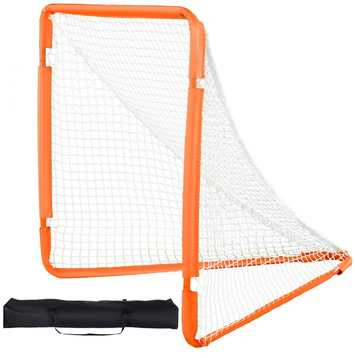 Lacrossedoel - Opvouwbaar Lacrossenet 120 x 120 cm - Draagbaar - Met Draagtas - Snel Opzetten - IJzeren Frame - Voor Jeugd - Voor Achtertuin
