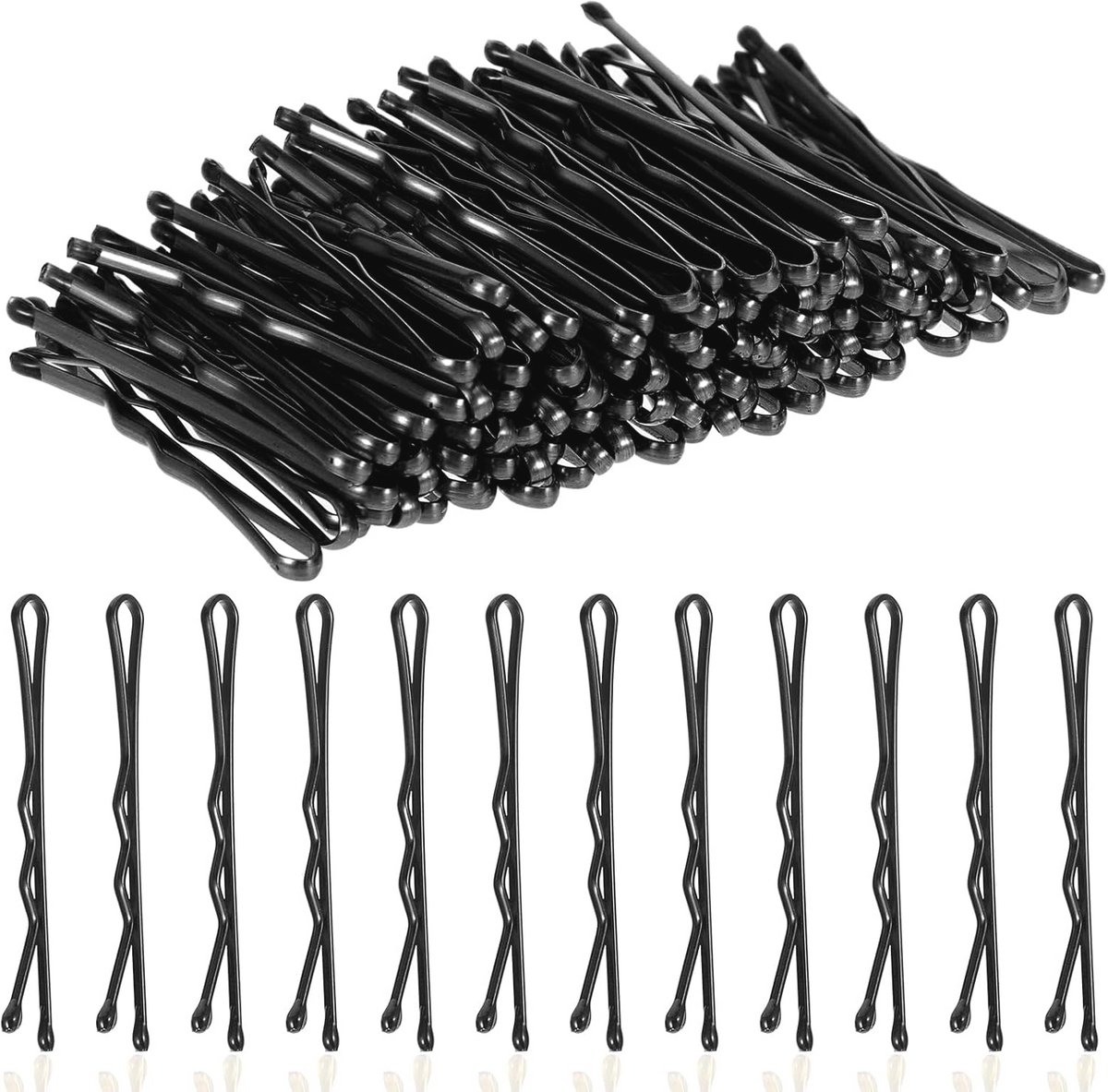 100 Mini Haarspelden 3,5 cm - Kleine Haaraccessoires voor Dames en Kinderen