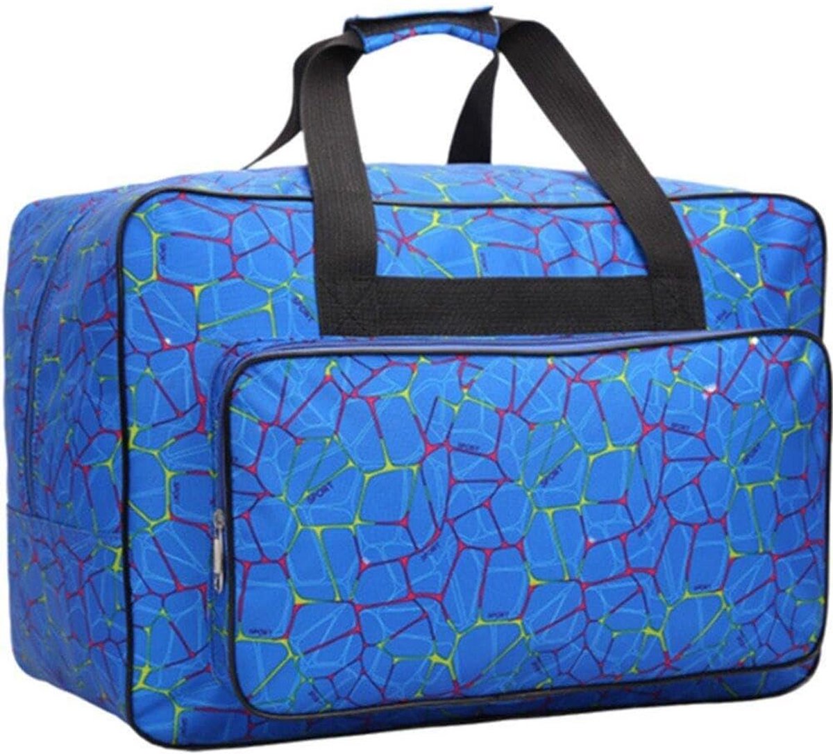 Draagbare Naaimachinetas - Opbergtas voor Naaimachine en Accessoires (Roze, Blauw)