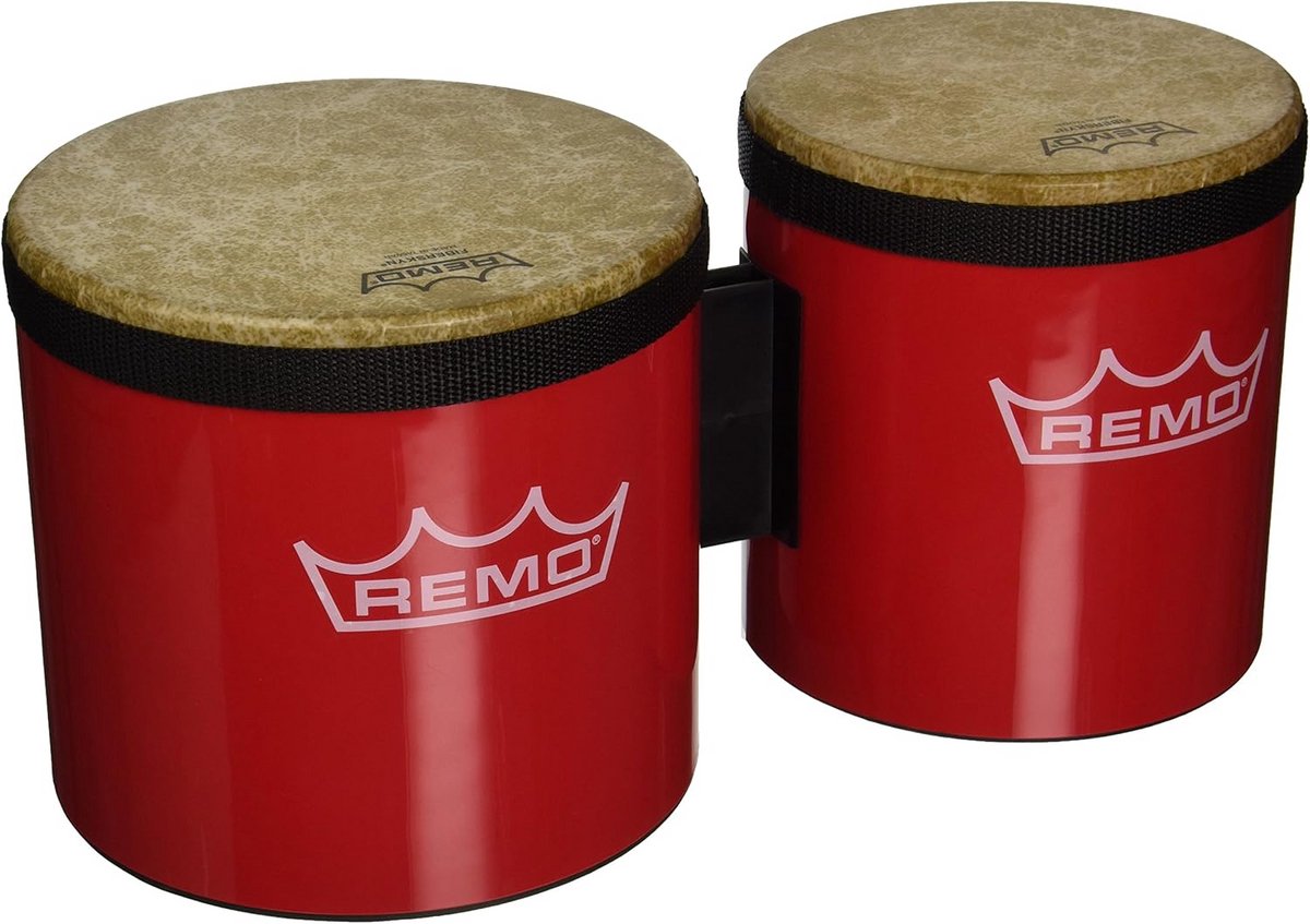 Bongo-set - Rood - Perfect voor Muziek en Dans