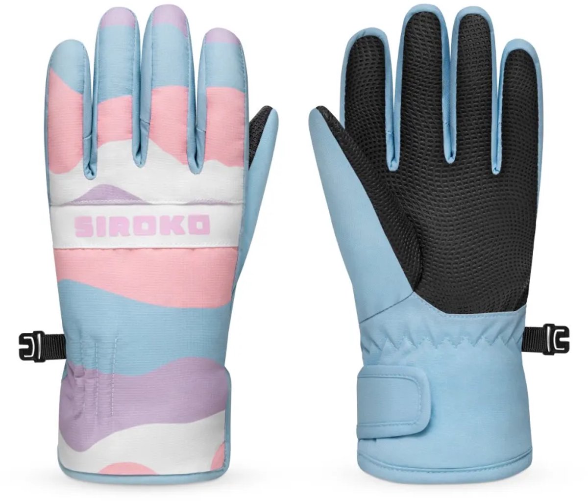 Siroko Bubbles Handschoenen Blauw 5-6 Years Meisje