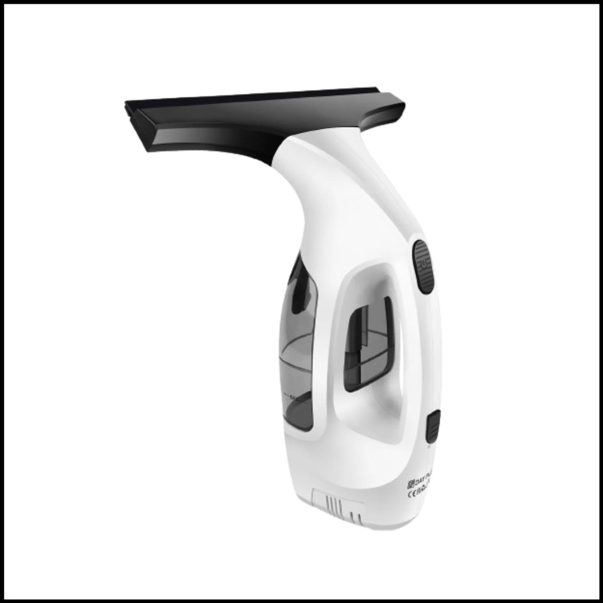 Draadloze Raamstofzuiger – 2-in-1 Microvezel Schrobber & Wisser – Oplaadbaar 3500mAh – Streepvrij Binnen & Buiten
