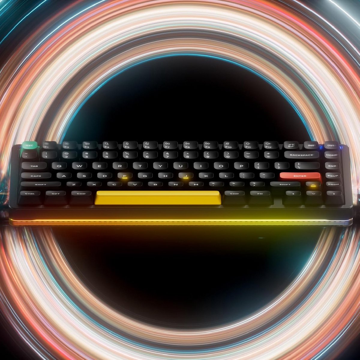 75% Mechanisch Gaming Toetsenbord Draadloos Met RGB LED