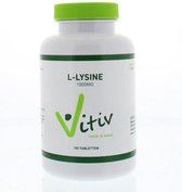Vitiv L-Lysine 1000 mg 100 tabletten