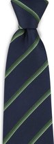 We Love Ties - Stropdassen - Stropdas Stripe Control - blauw / groen