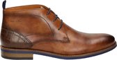 Van Lier heren veterboot - Cognac - Maat 45