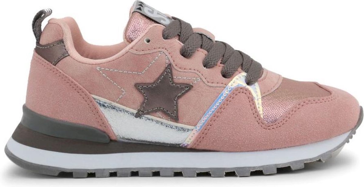 Shone Sportschoenen Kinderen 617K-011 lightpink,silver - Schoenen.nl