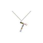 PD Paola Dames ketting 925 sterling zilver labradoriet One Size T 32012149