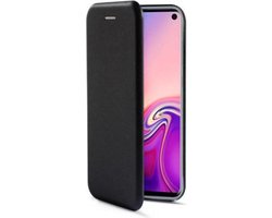 Samsung S10e hoesje zwart - Premium Bookcase Samsung Galaxy S10e hoesje met ruimte voor pasjes - Zwart - (Let op: e variant)