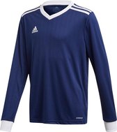 adidas - Tabela 18 LS Jersey Youth - Voetbalshirt Kinderen - 164 - Blauw