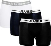 Alan Red 3-pack boxershorts long lasting - mix