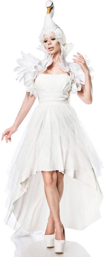 ontslaan Zonder Manifesteren ATIXO GMBH - Sexy witte zwaan kostuum voor vrouwen - S (36) | bol.com