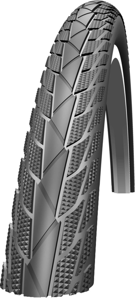 Buitenband Impac Streetpac 24x1.75 / 47-507 mm - zwart met reflectie
