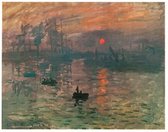 Claude Monet - Impression, Sonnenaufgang Kunstdruk 71x56cm