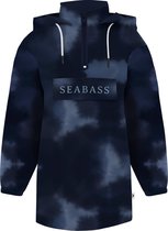 SEABASS Anorak Jacket - Oversized Pasvorm - Kind - Unisex - Duurzaam - 100% Gerecycled Polyester - Waterafstotend - Capuchon - Kangoeroezak - Seaqual - Alle Maten Verkrijgbaar - Kleur: Tokyo 