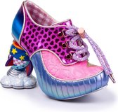 Irregular Choice Space Race Rocket 60's Pumps Roze